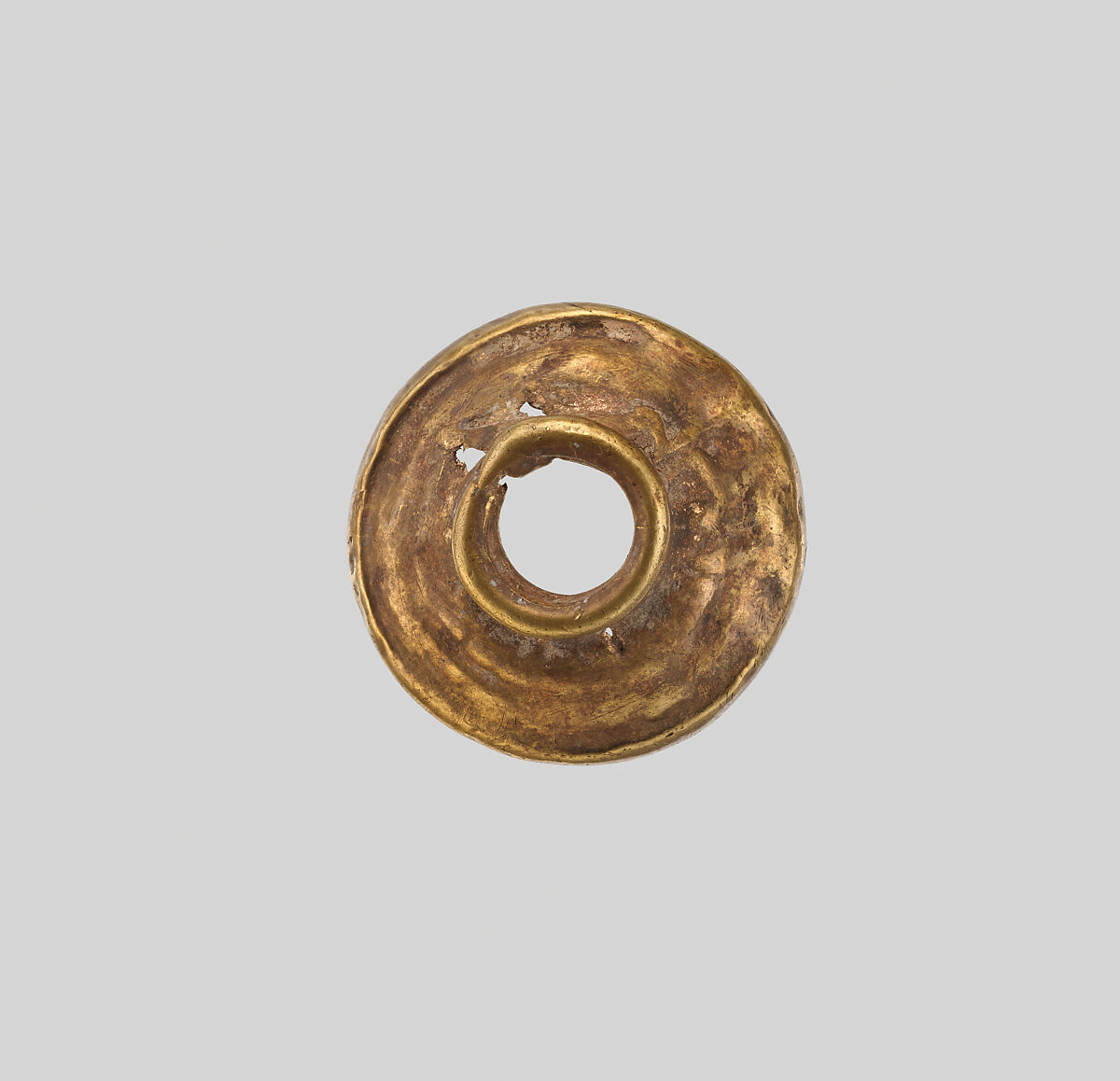 Gold cylinder mounting, Gold, Cypriot