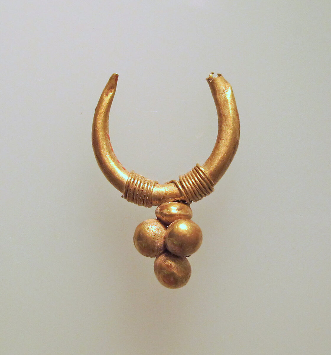 Earrings, Gold, Cypriot 