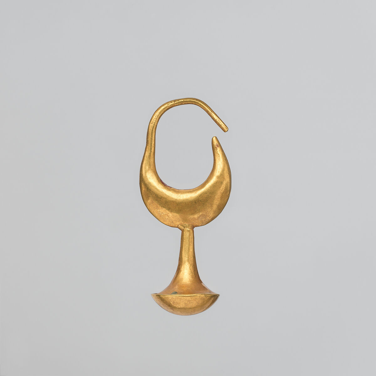 Gold earring, Gold, Phoenician