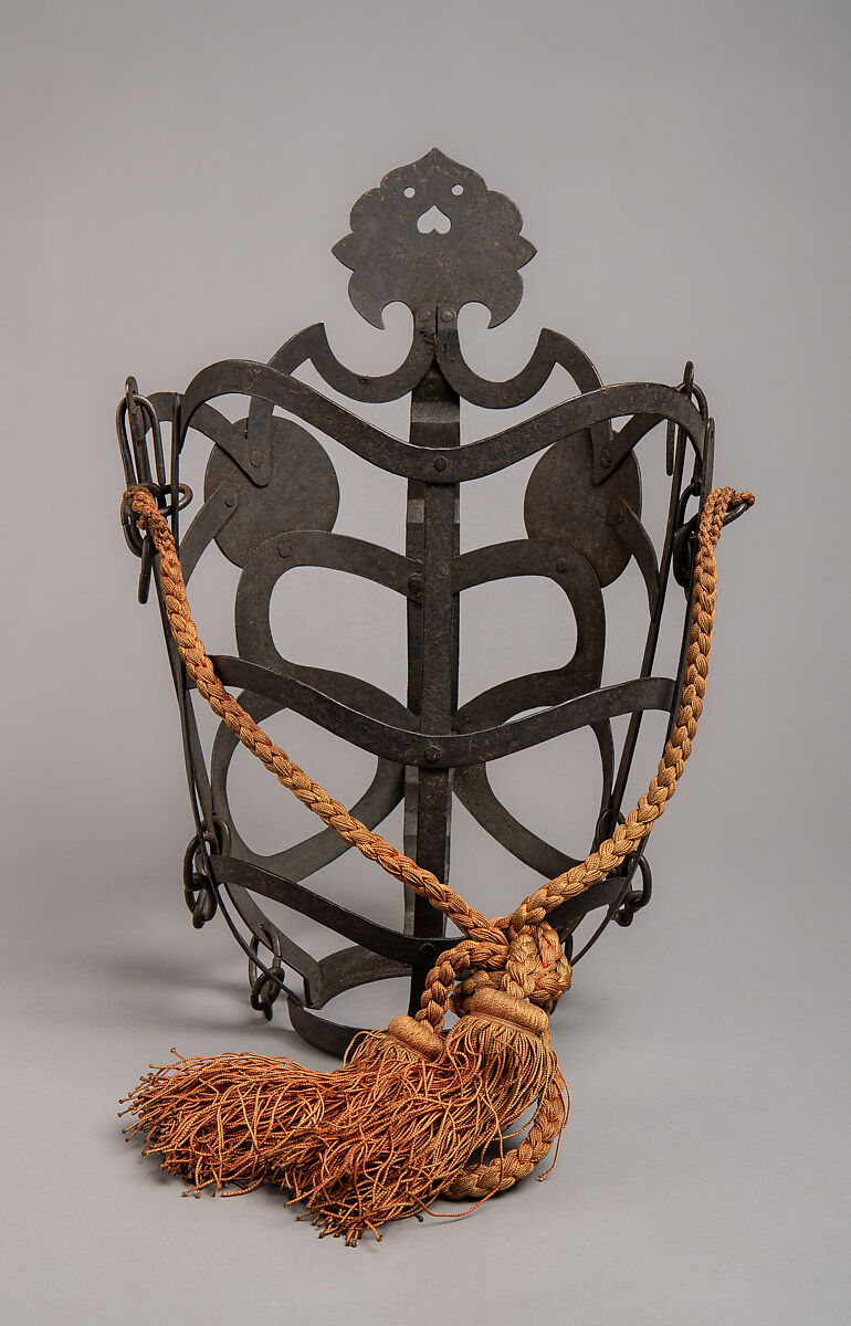 Muzzle, Iron, textile, Japanese