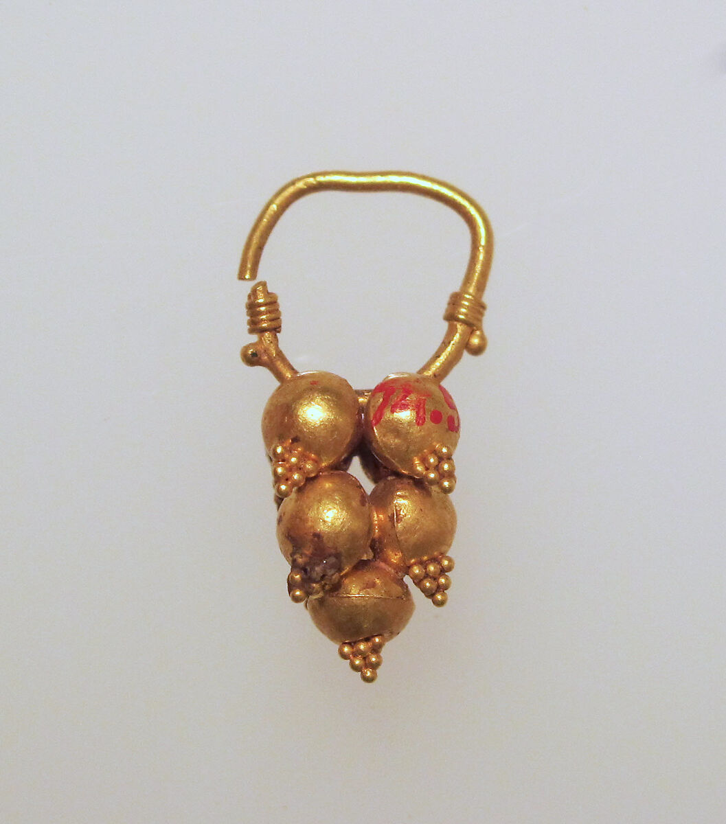 Earring, Gold, Roman 