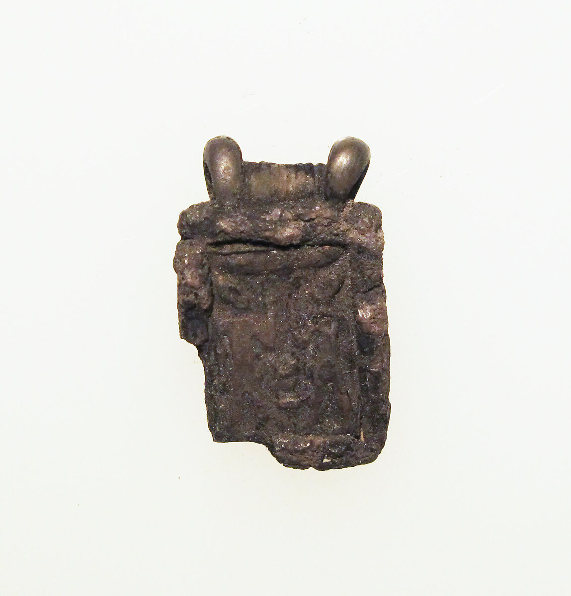 Pendant with figures, Silver, Cypriot 