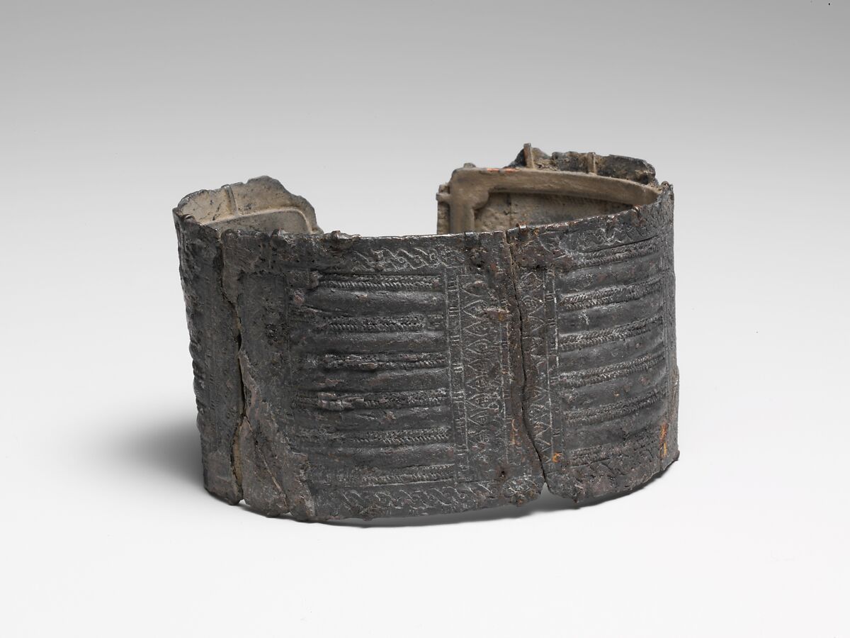 Silver cuff or bracelet, Silver, Cypriot 