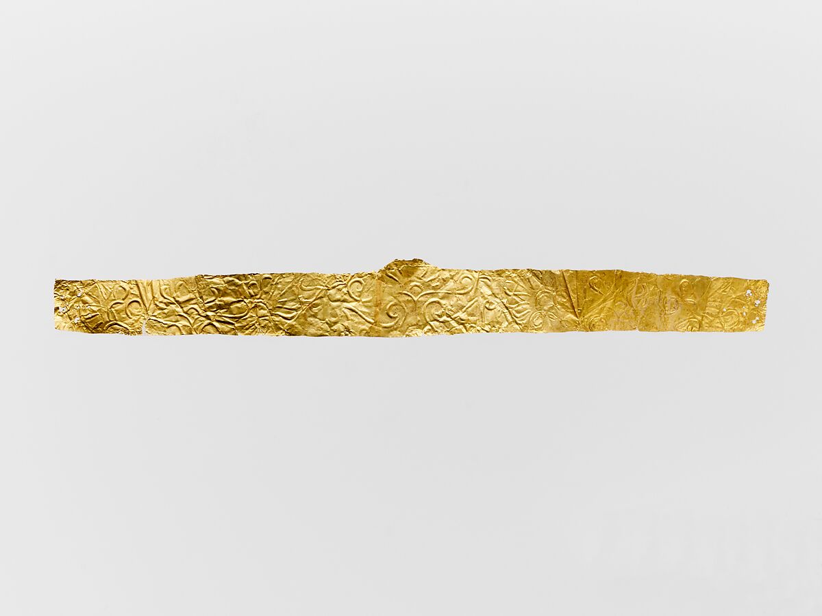 Gold diadem, Gold, Cypriot 