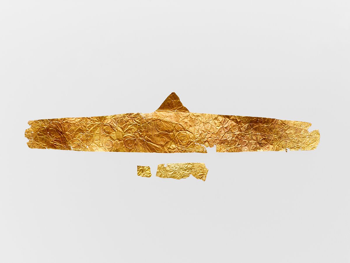 Gold diadem, Gold, Cypriot 