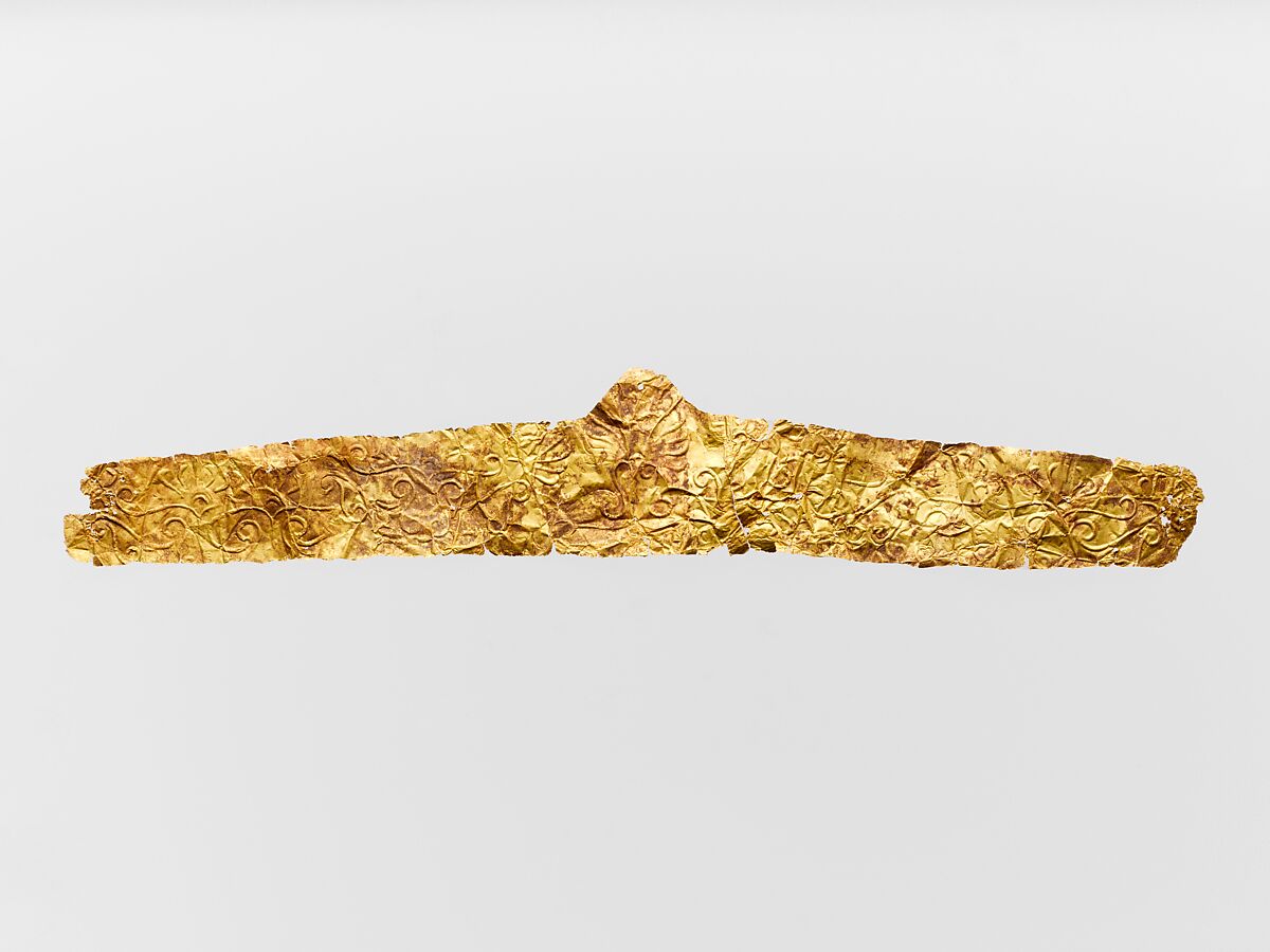 Gold diadem, Gold, Cypriot 