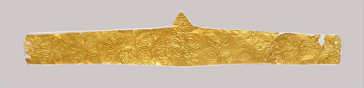 Gold diadem, Gold, Greek