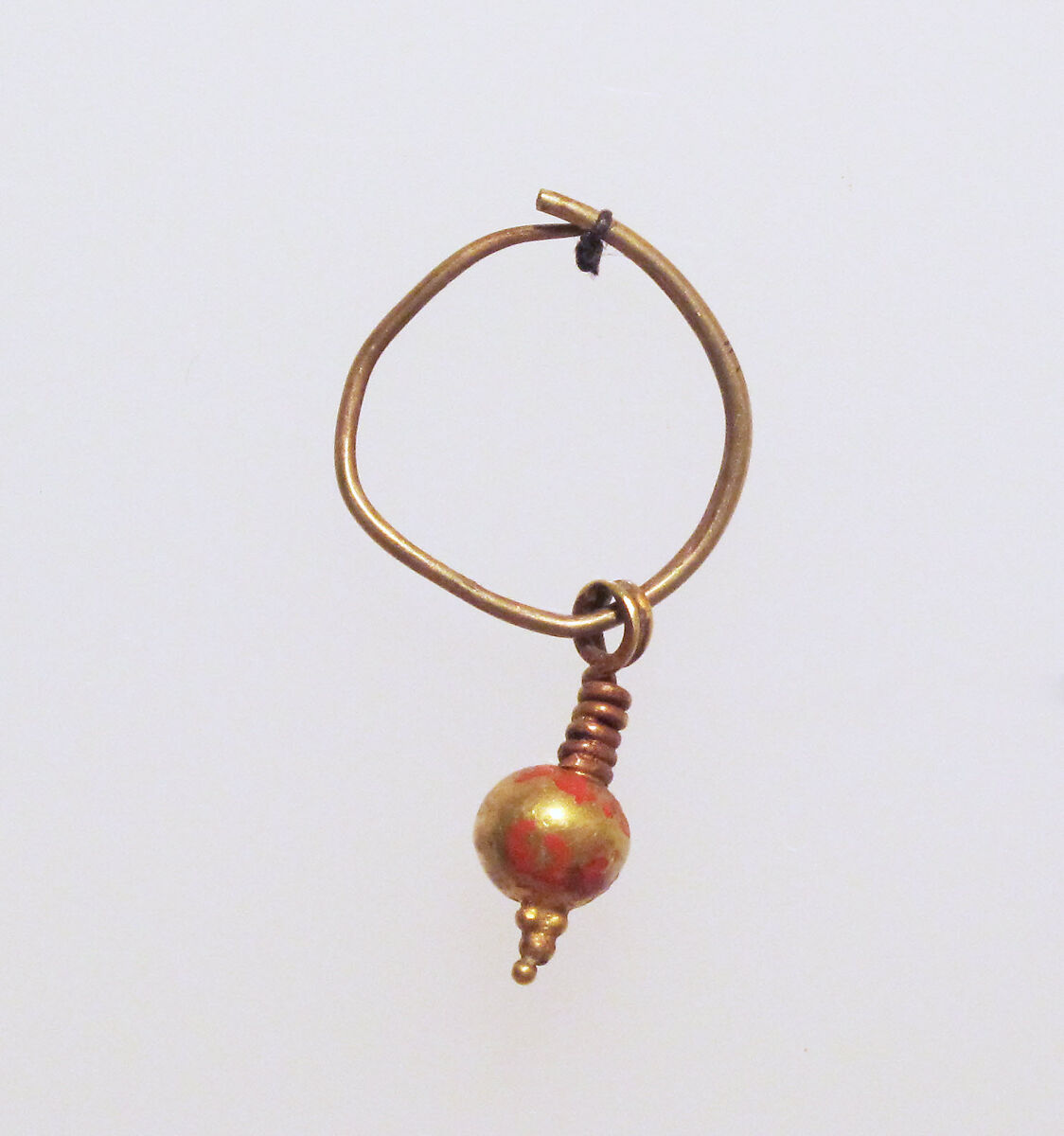Gold earring with pendant, Gold, Roman 