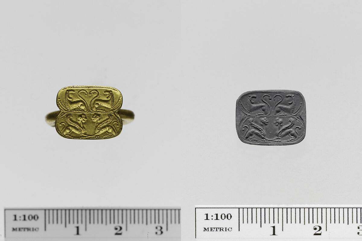 Gold ring, Gold, Cypriot