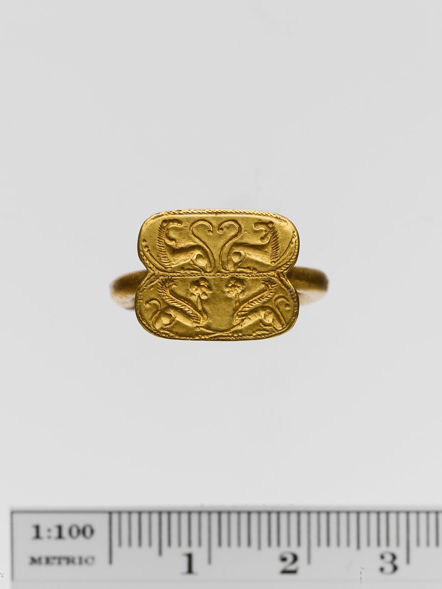 Gold ring, Gold, Cypriot 