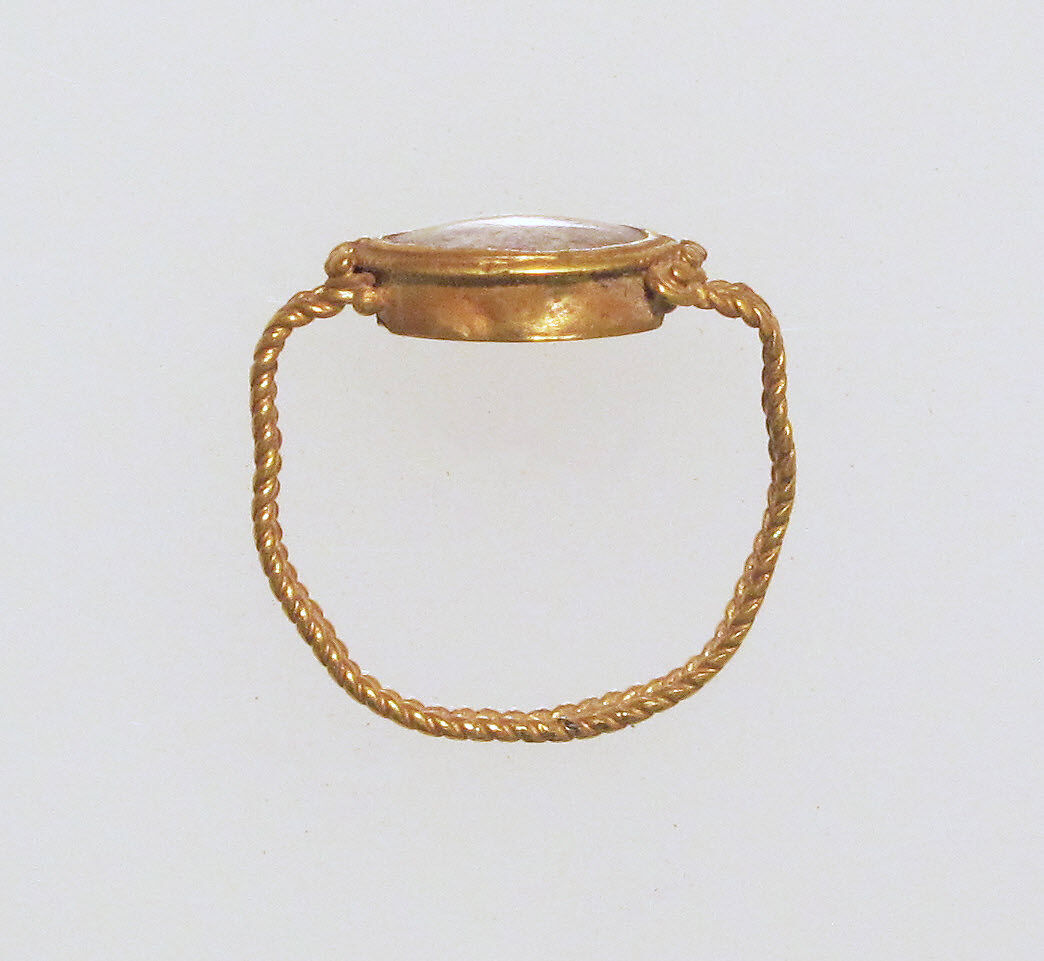 Ring, filigree with rose quartz, Gold, rose quartz 