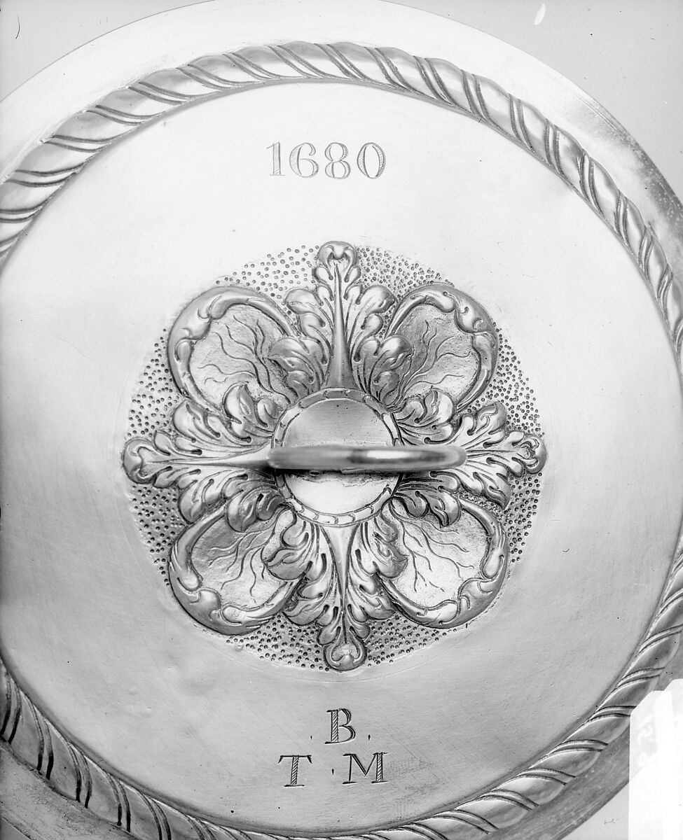 Porringer with Cover, Silver, American