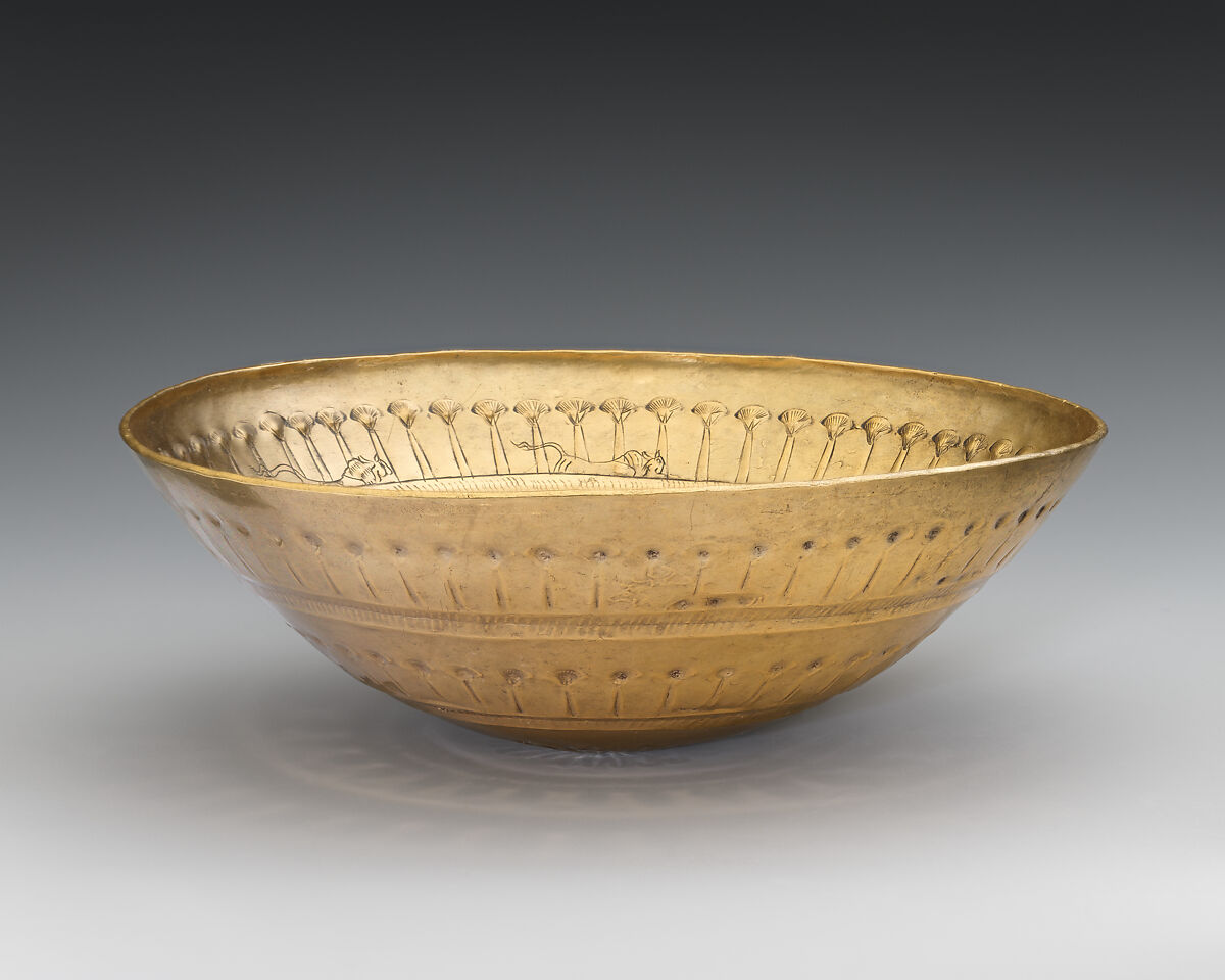 Gold bowl, Gold, Cypriot