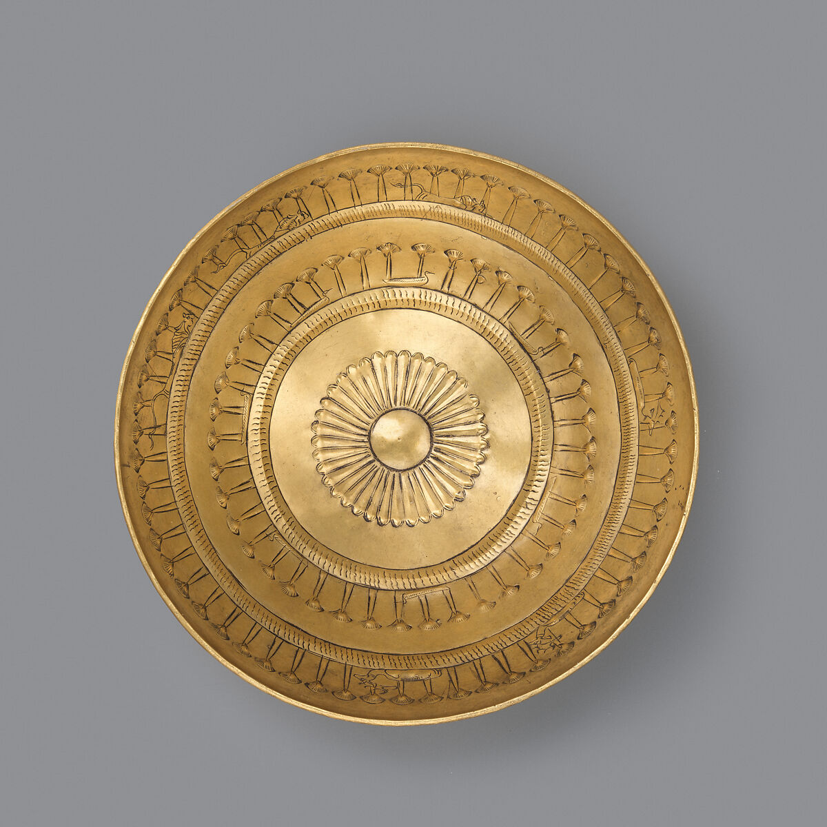 Gold bowl, Gold, Cypriot