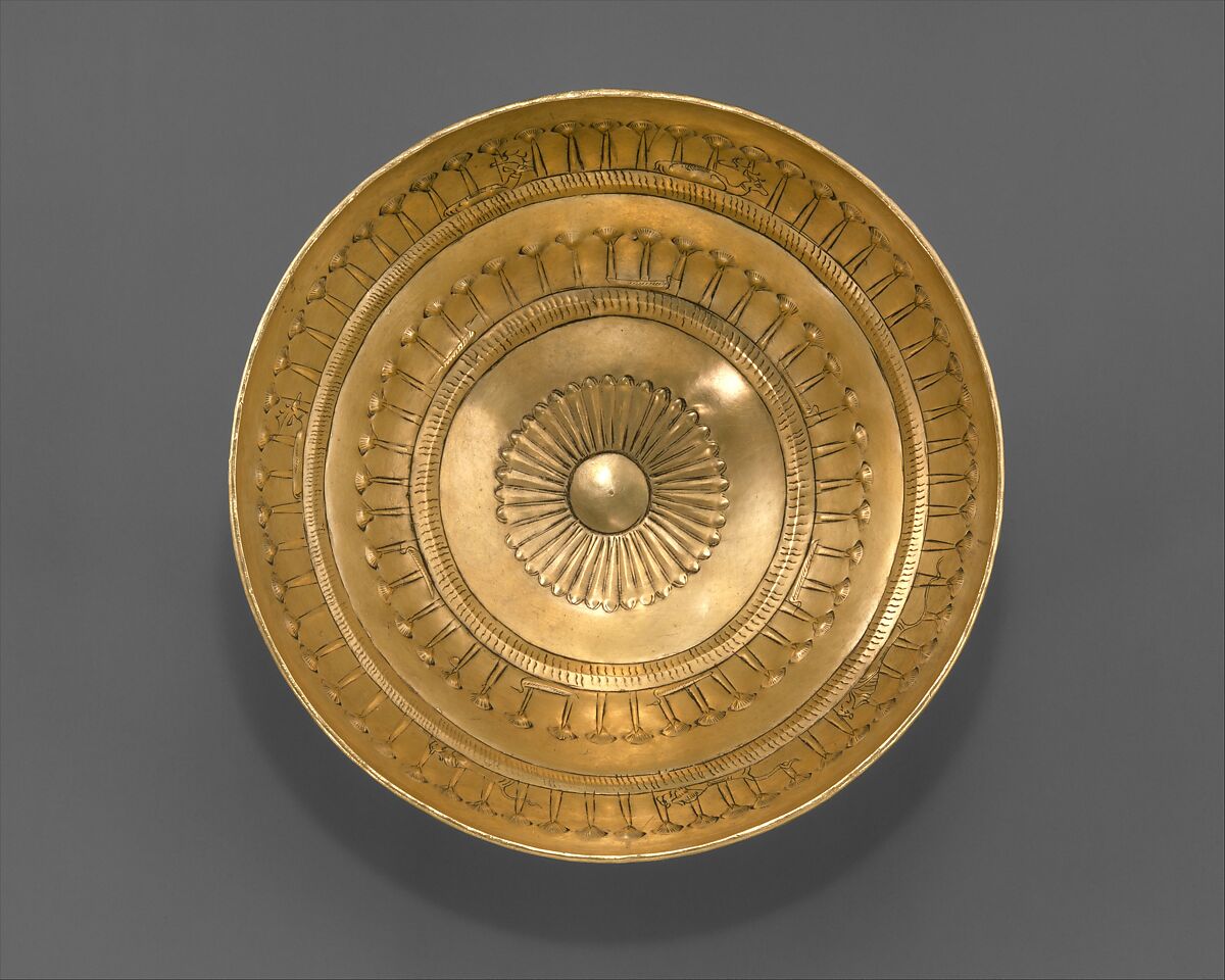 Gold bowl, Gold, Cypriot