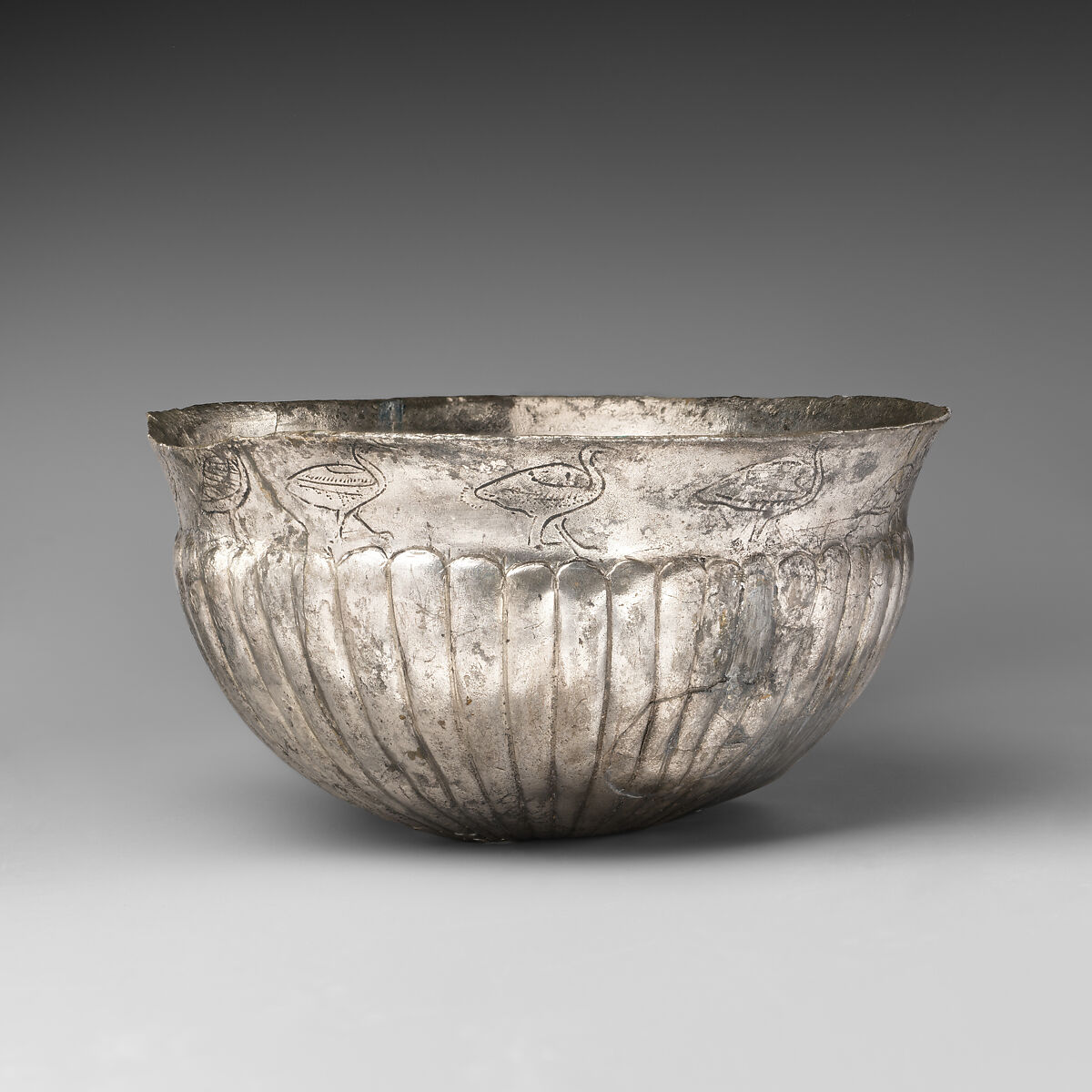 Silver bowl, Silver, Cypriot
