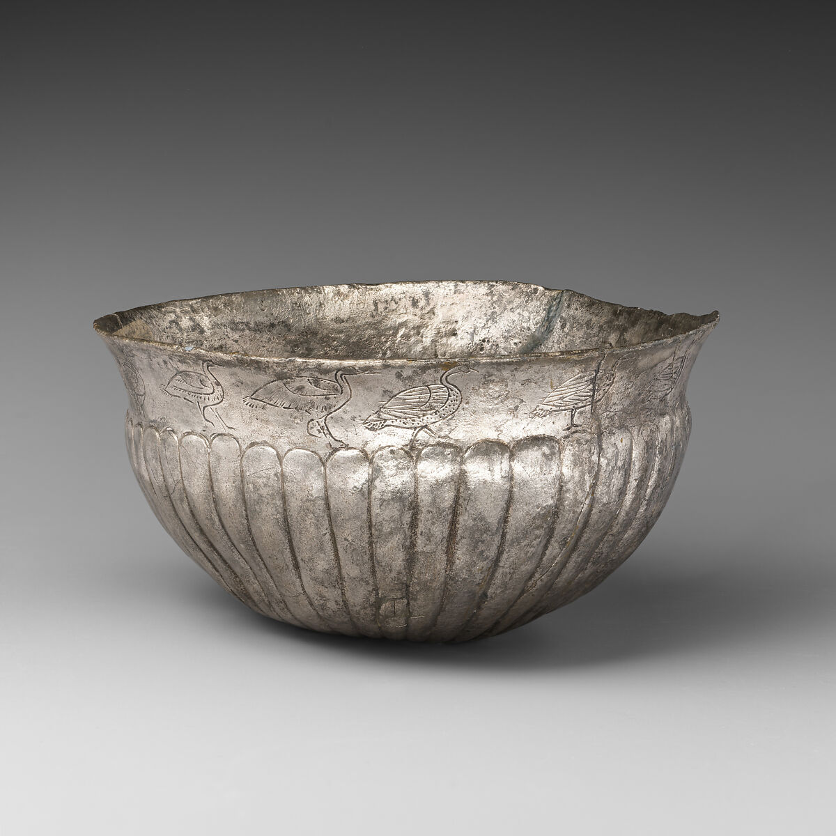 Silver bowl, Silver, Cypriot