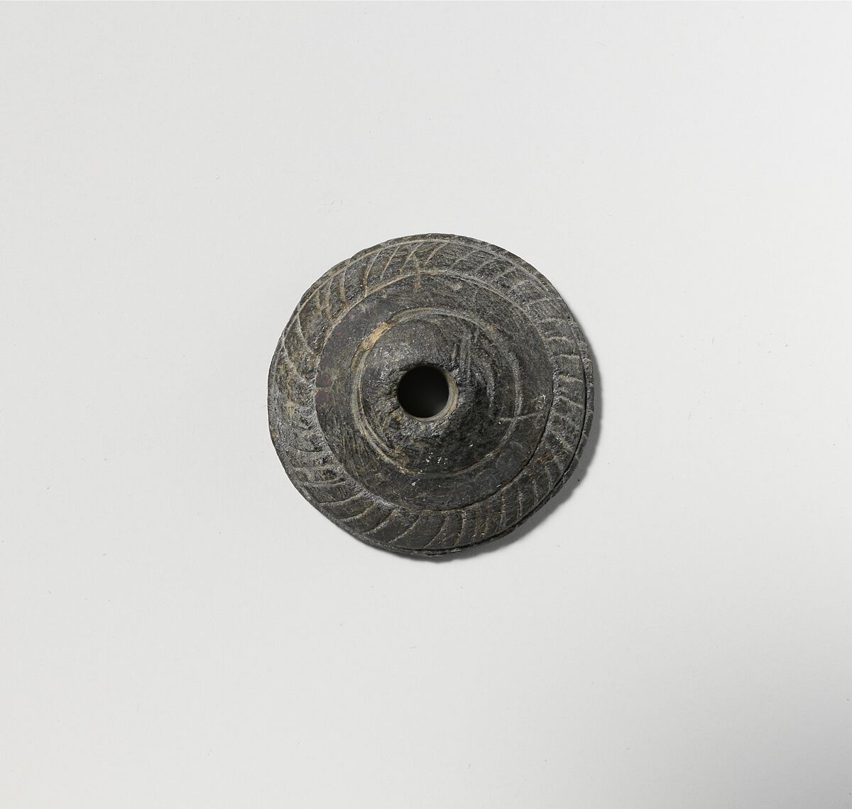 Schist spindle whorl, Schist, Cypriot 