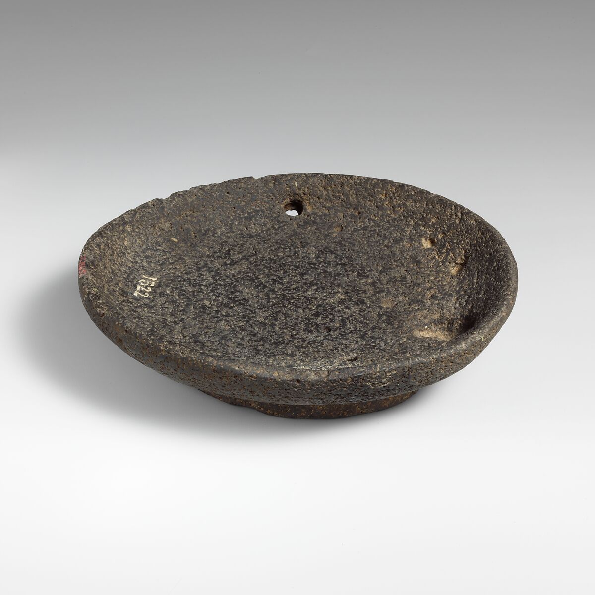 Vesicular basalt bowl, Vesicular basalt, Cypriot 