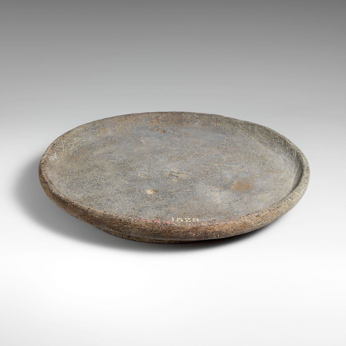 Basalt mortar or plate, Basalt, Cypriot 