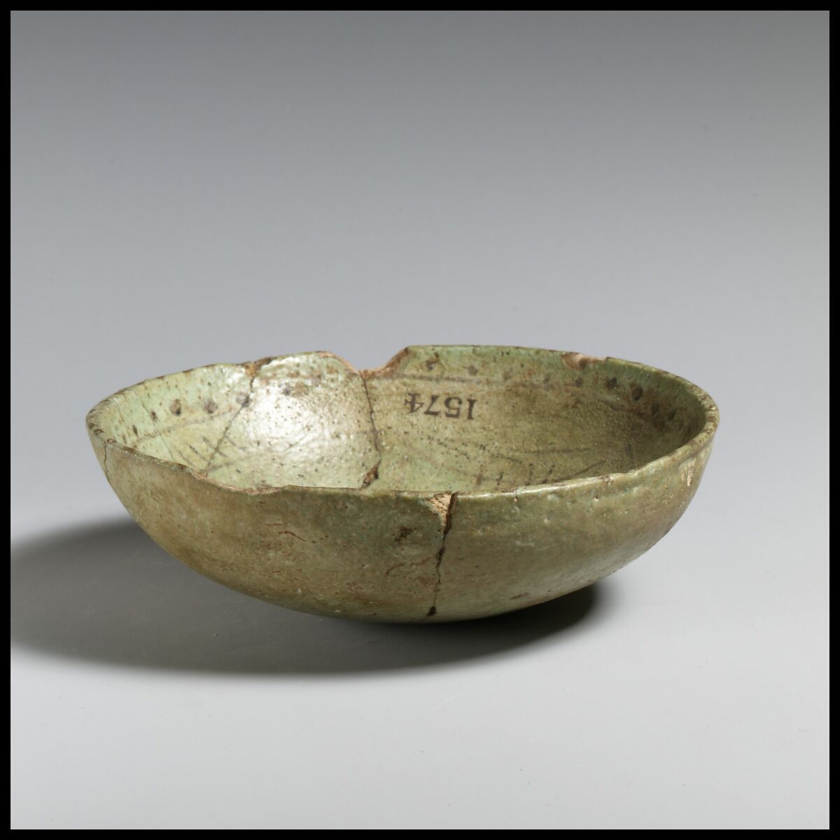 Faience bowl, Faience, Cypriot 