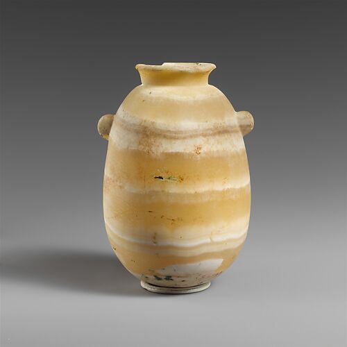 Alabaster alabastron (perfume vase)