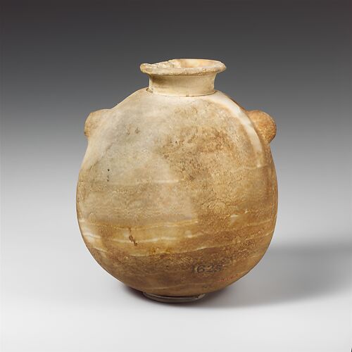 Alabaster alabastron (perfume vase)