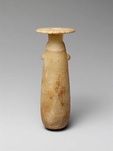 Alabaster alabastron (perfume vase)