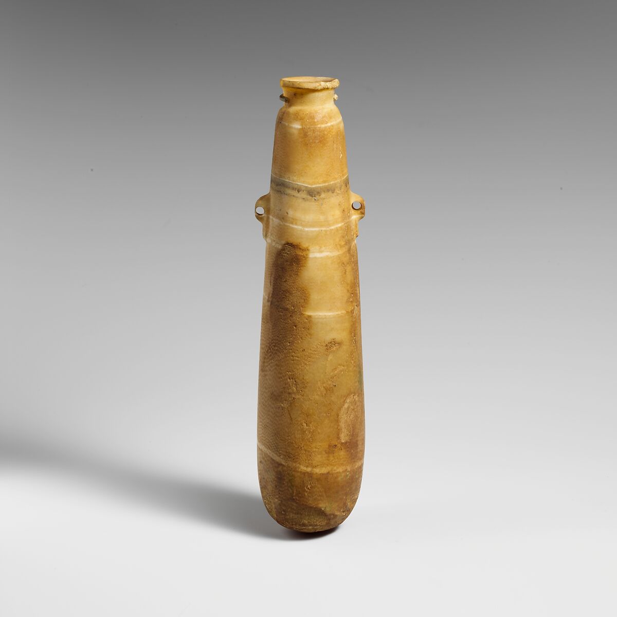 Alabaster alabastron (perfume vase), Alabaster, Cypriot 