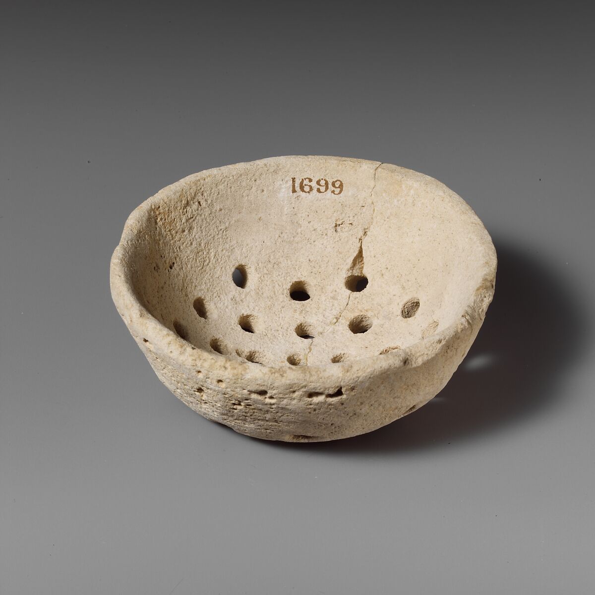 Limestone strainer, Limestone, Cypriot 