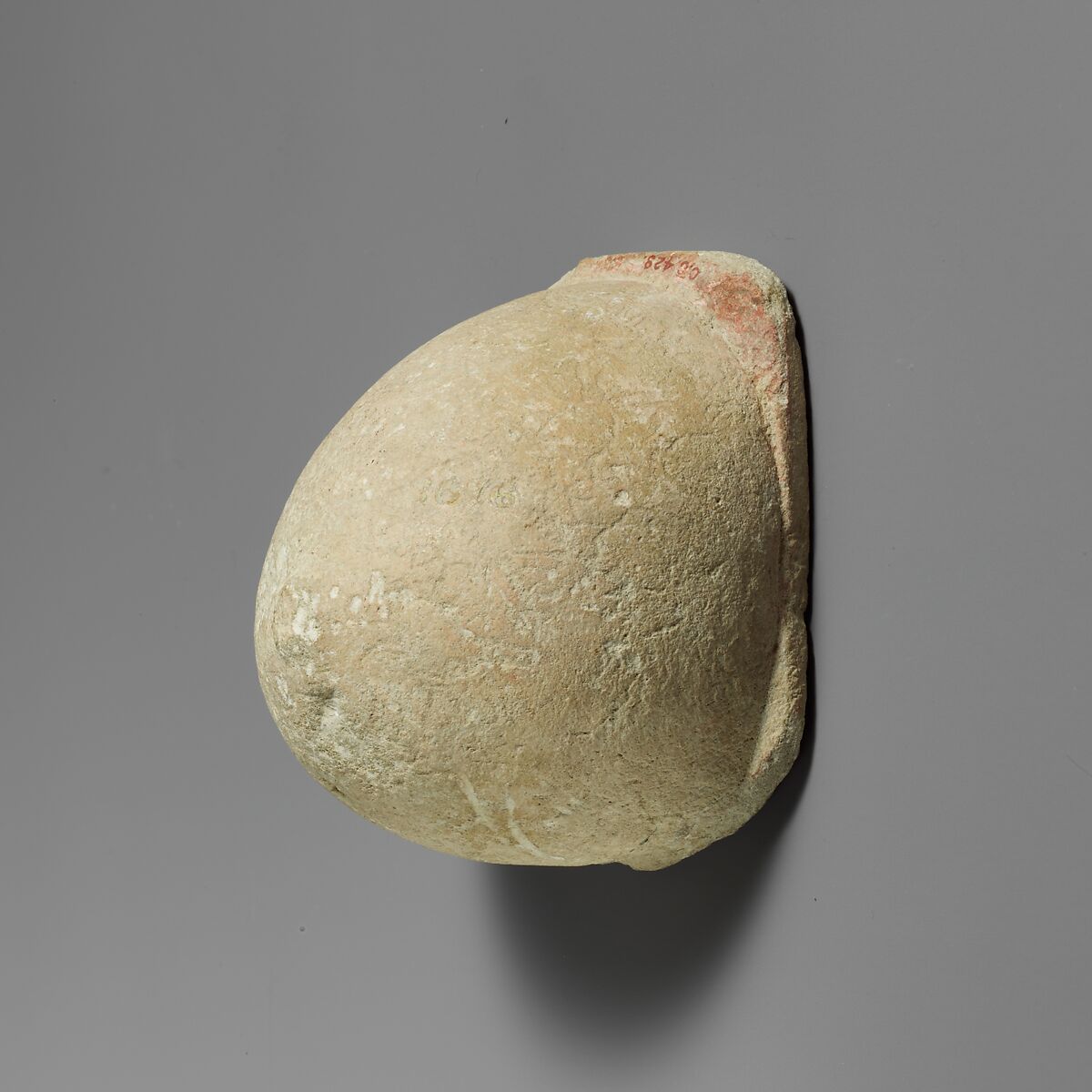 Stone votive breast, Limestone, Cypriot 