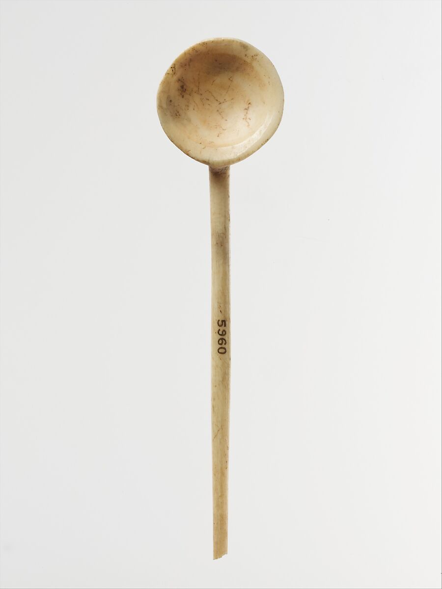 Bone spoon, Bone, Roman 