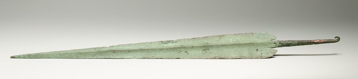 Copper alloy spearhead, Bronze, Cypriot 