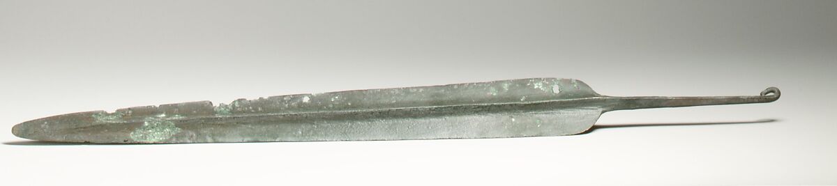 Copper alloy spearhead, Bronze, Cypriot 