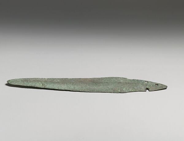 Copper alloy dagger blade