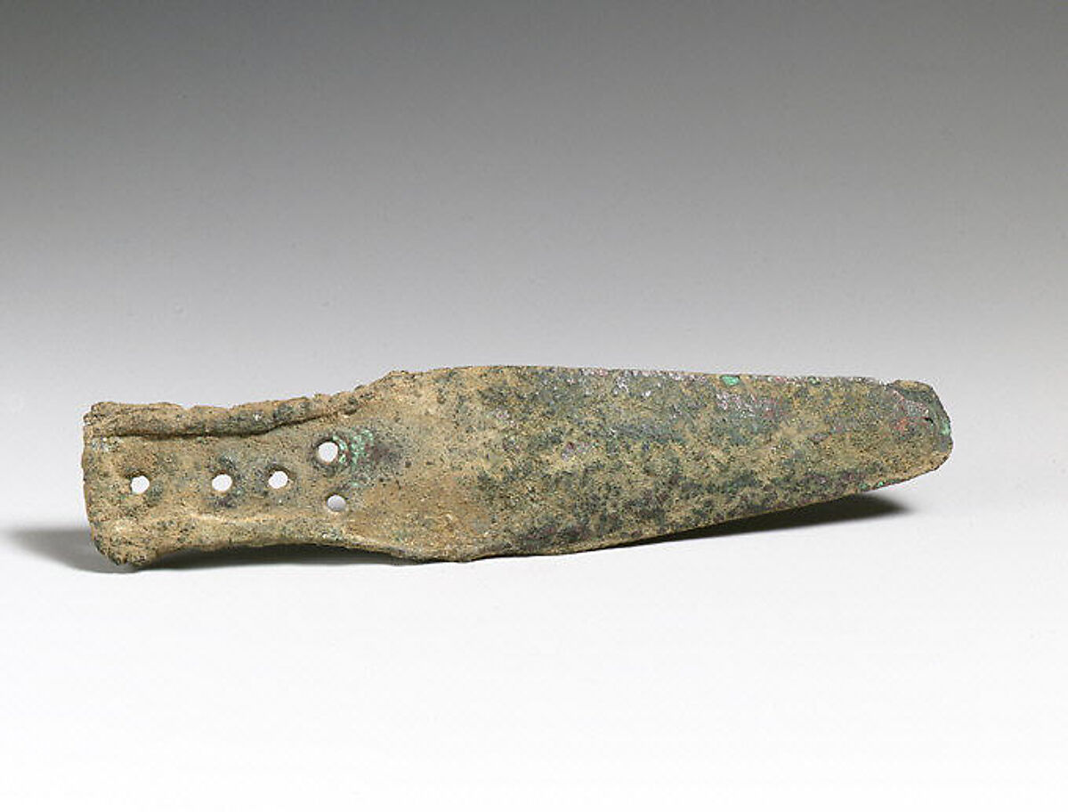 Bronze dagger blade, Bronze, Cypriot 