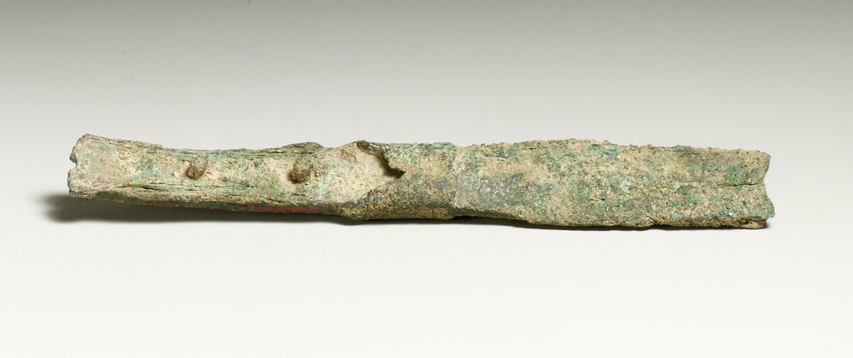 Dagger blade, Bronze, Cypriot 
