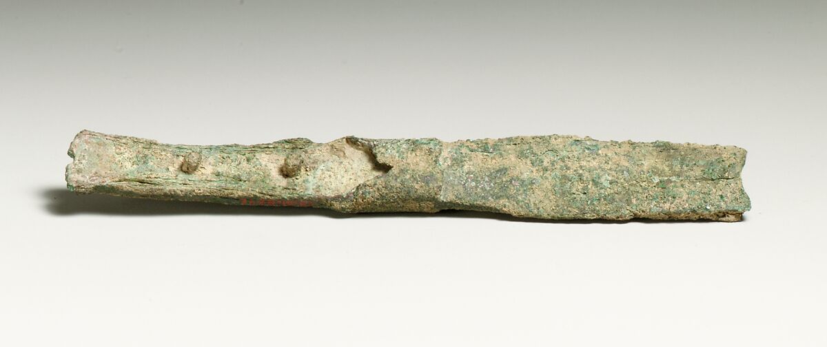 Dagger blade, Bronze, Cypriot