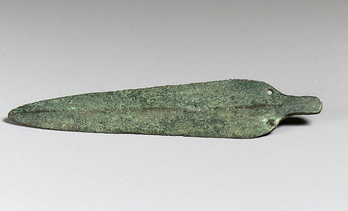 Copper alloy dagger blade, Bronze, Cypriot 