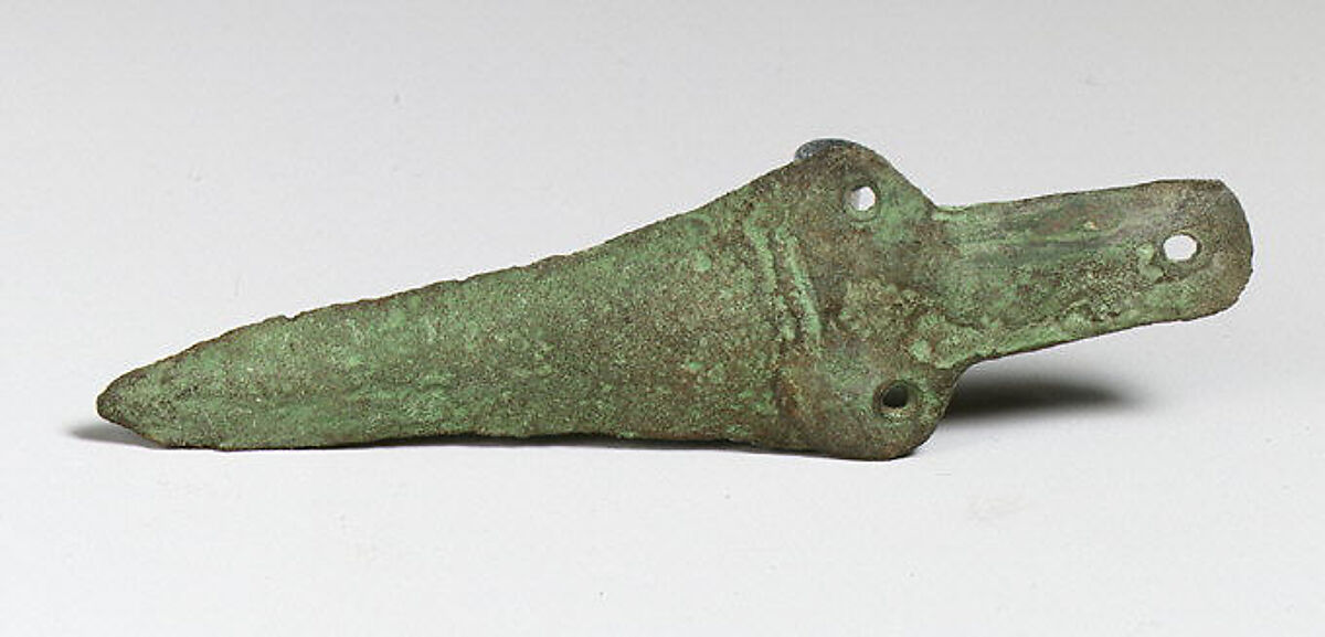 Copper alloy dagger blade, Bronze, Cypriot 