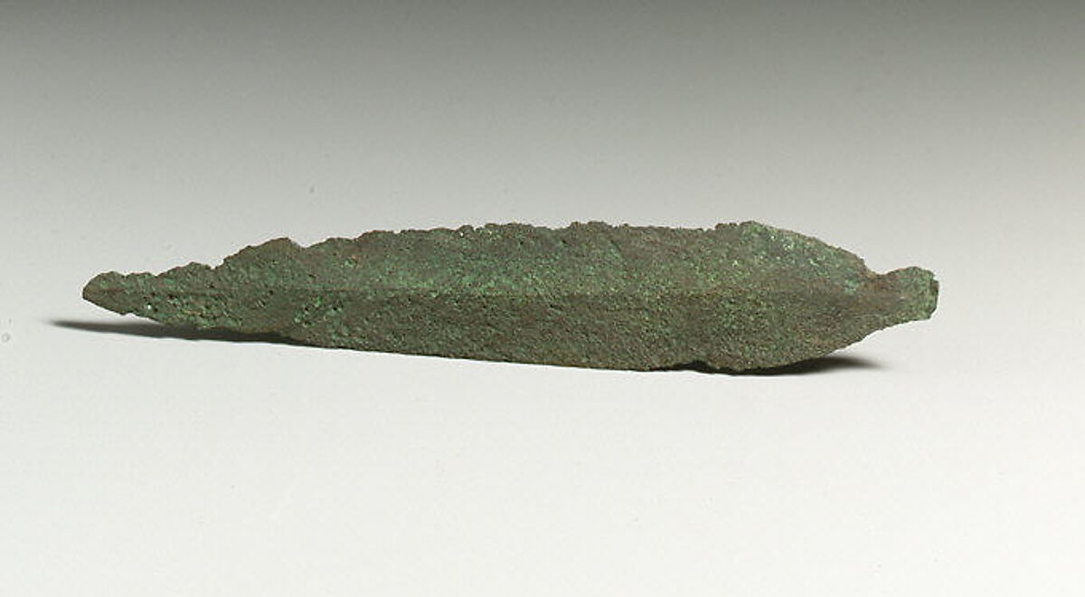 Dagger blade, Bronze, Cypriot 