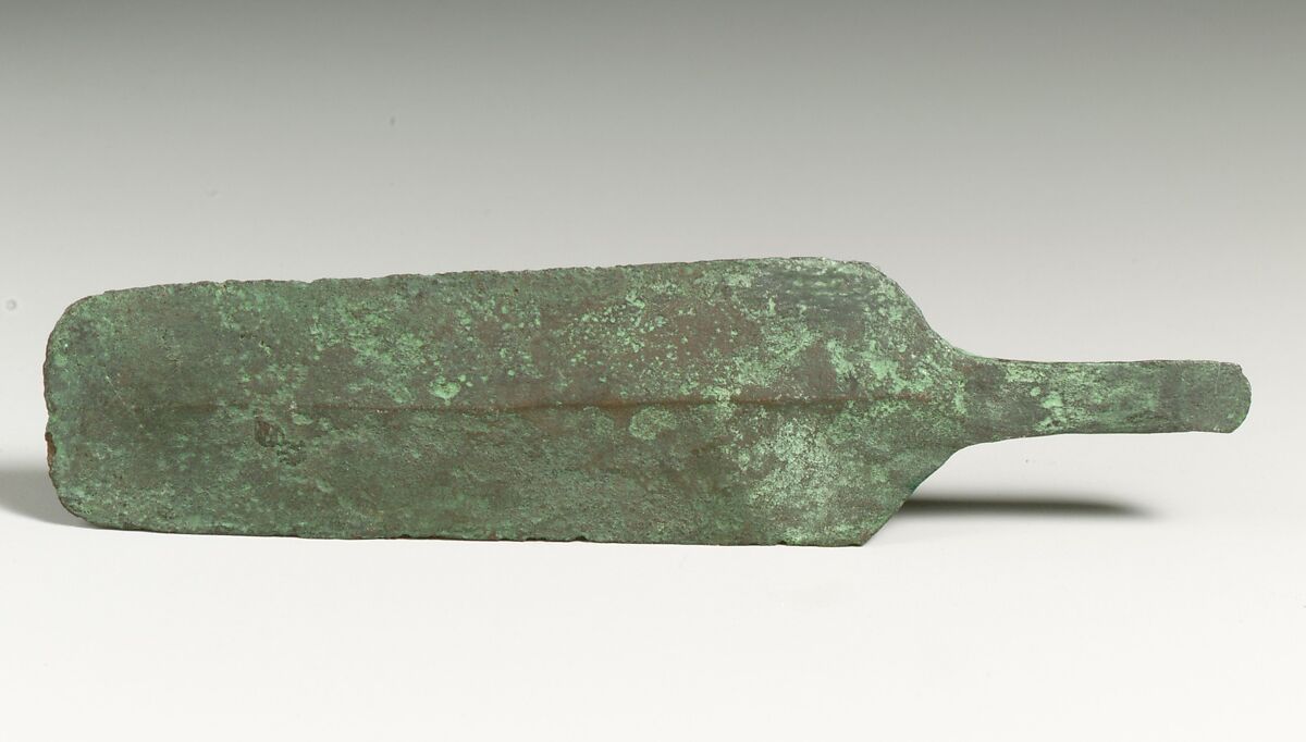 Copper alloy razor, Bronze, Cypriot 