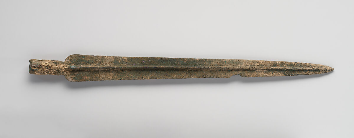 Bronze spearhead, Bronze, Cypriot