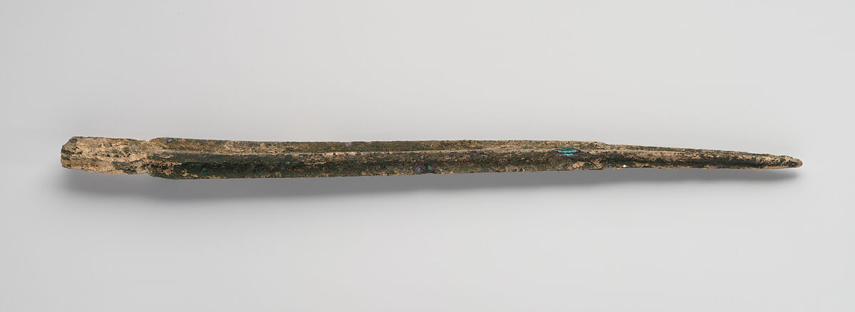 Bronze spearhead, Bronze, Cypriot