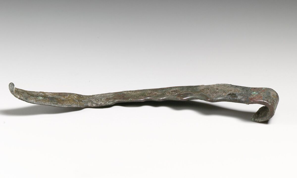 Bronze sickle, Bronze, Cypriot 