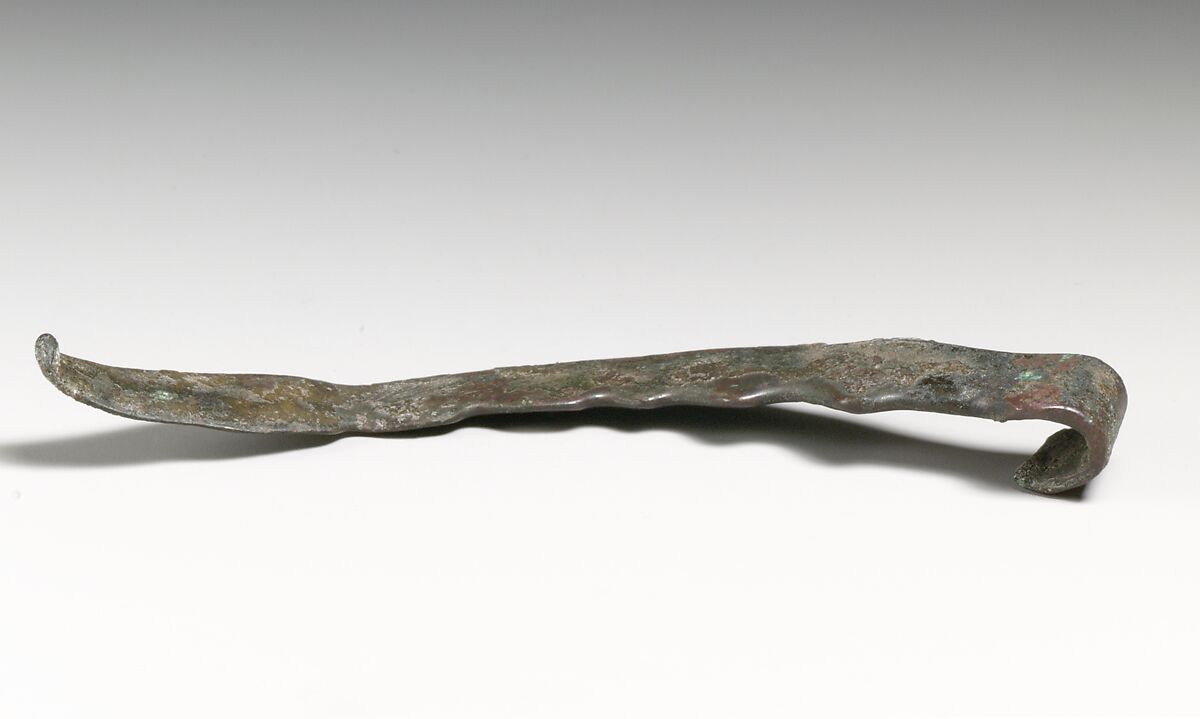 Bronze sickle, Bronze, Cypriot
