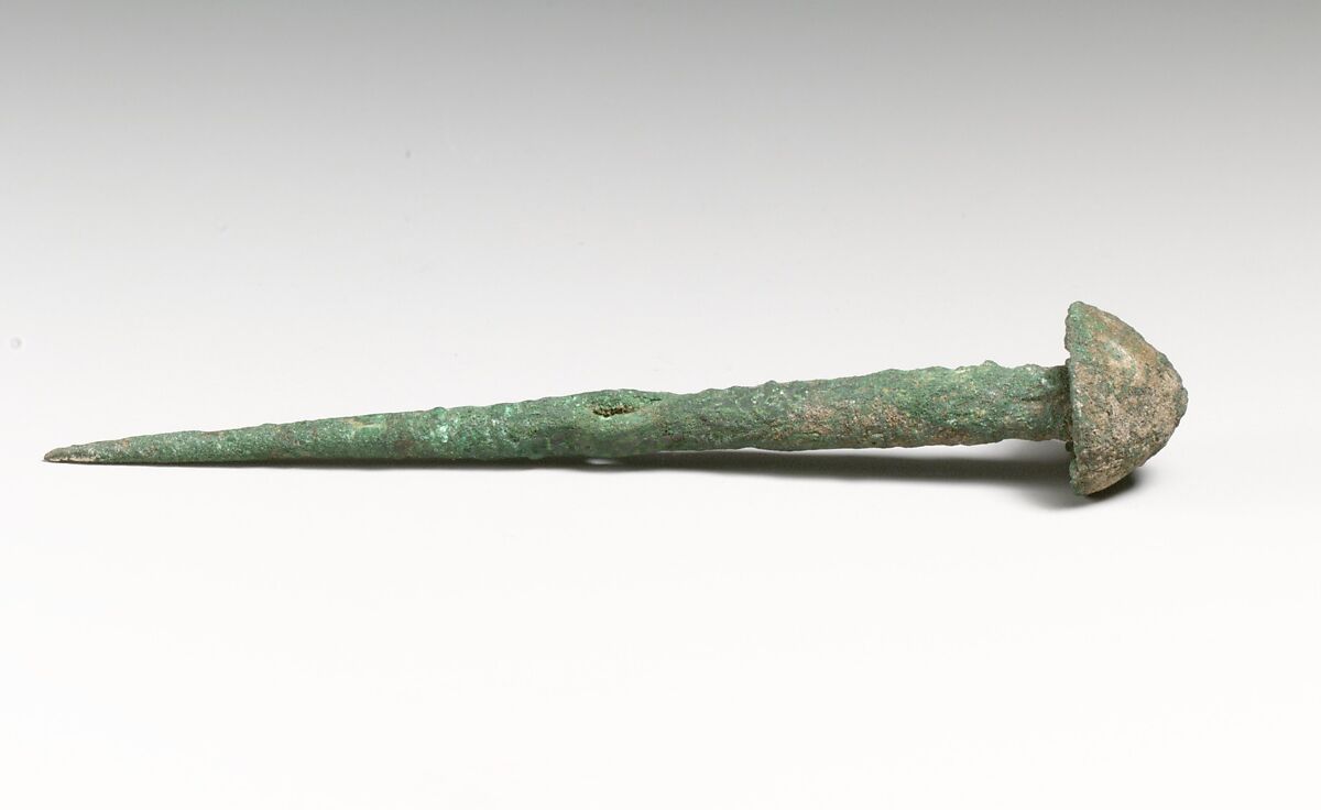 Pin, eyelet type, Bronze
