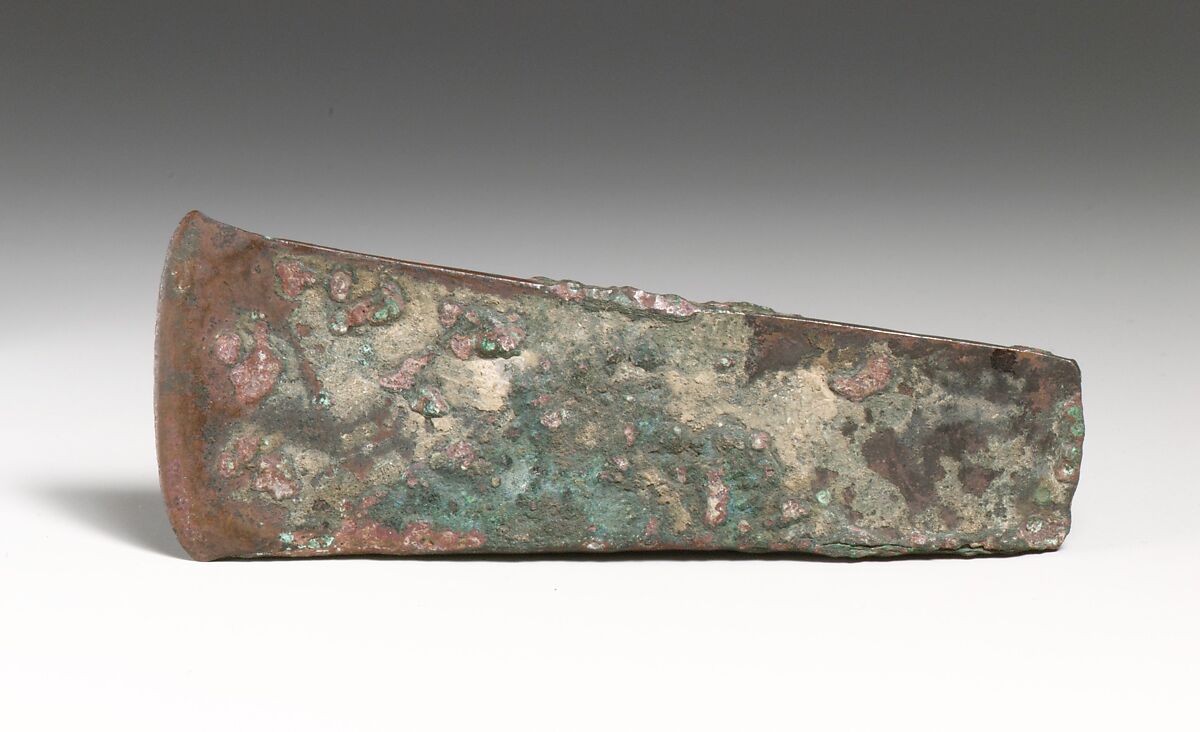 Bronze axe head, Bronze, Cypriot 