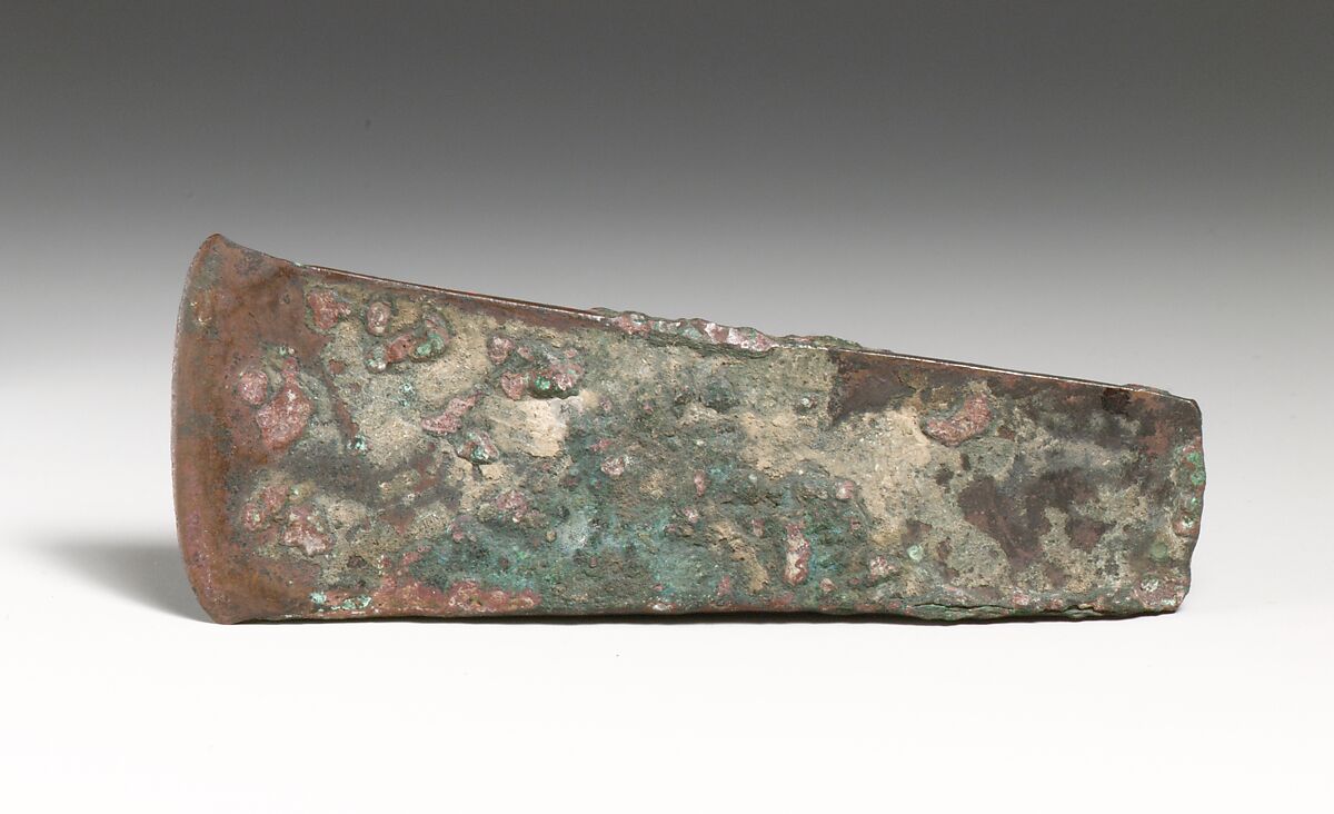 Bronze axe head, Bronze, Cypriot