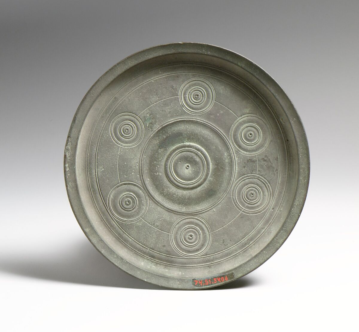 Mirror, Bronze, Greek, Cypriot